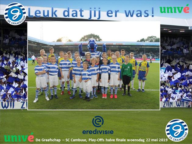 De Graafschap - SC Cambuur Play-Offs halve finale